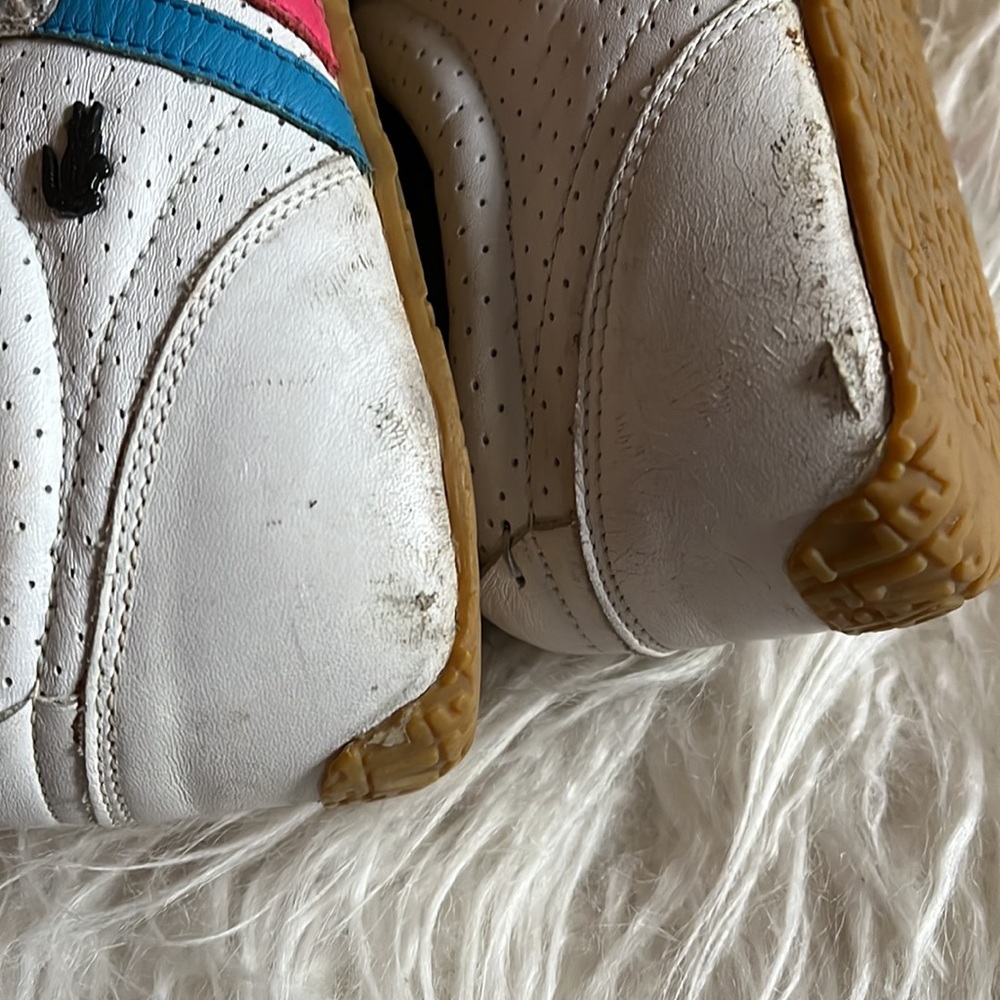 Vintage Lacost Sneakers Rainbow - Picture 5 of 10